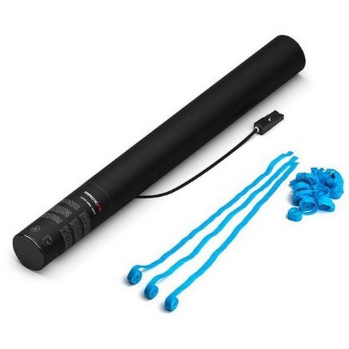 Confettishooter lichtblauw - 50cm (12m) Streamers